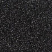 Miyuki delica beads 15/0 - Black matted DBS-310